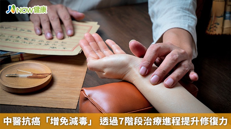 中醫抗癌「增免減毒」 透過7階段治療進程提升修復力 中醫抗癌「增免減毒」 透過7階段治療進程提升修復力
